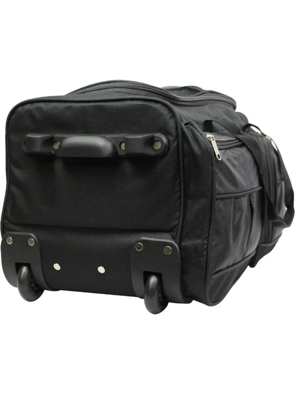 Stylish Carry-On Rolling Duffle Bag with Wheels - Travel, Gym, Weekend Getaway